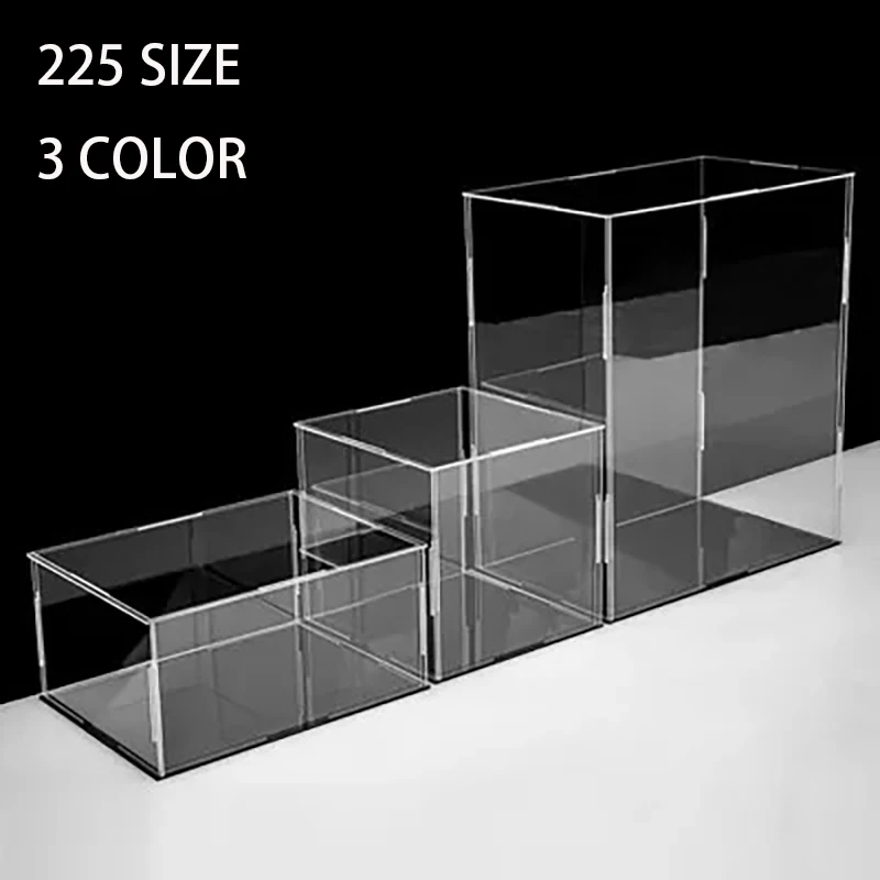 Acrylic Display Case Assemble Clear Display Box for Collecti
