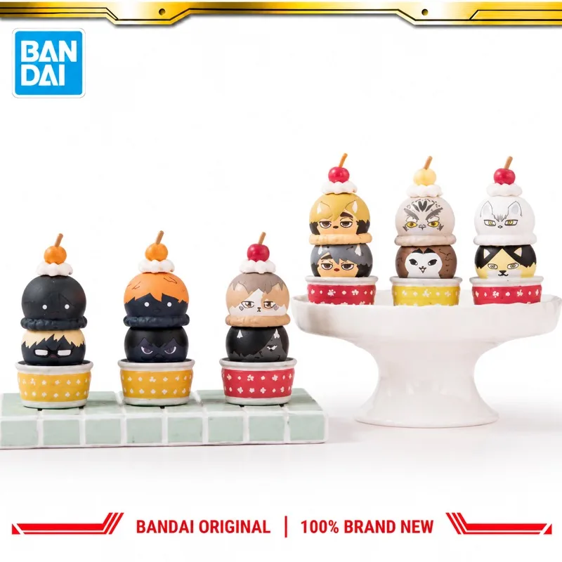 Фото В наличии: Оригинальная фигурка Bandai Megahouse Haikyuu Jenga, модель персонажа, новая в коробке, игрушка по мотивам аниме, модель для коллекционирования. №2
