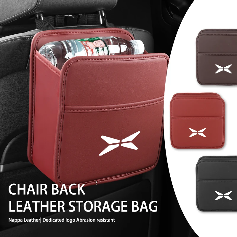 Автомобильный Органайзер на спинку сиденья кожаная сумка для хранения Xiaopeng P7 G9 G3
