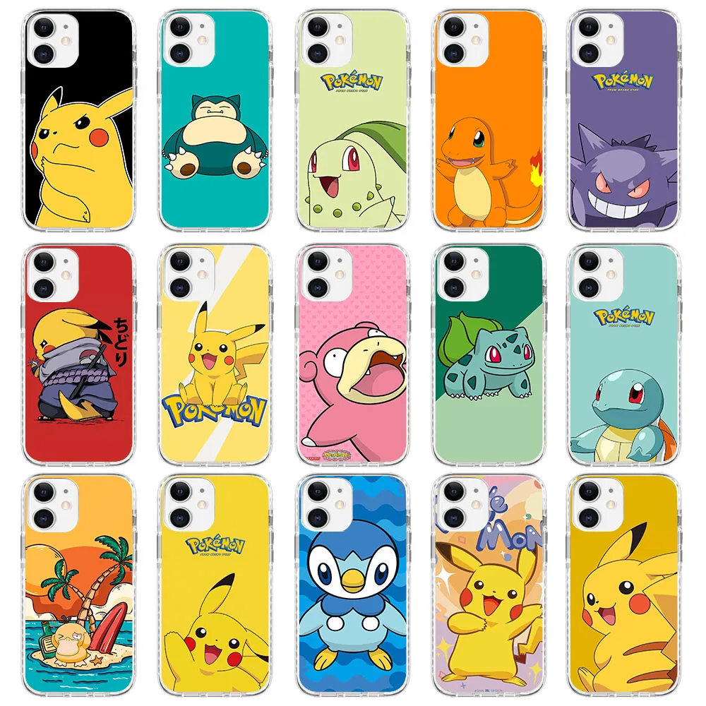 MR-18 Cute Pokemon Silicone чехол для Infinix Note 6 7 8 8i 11 11S 12 G96 30 S5 VIP Lite Pro