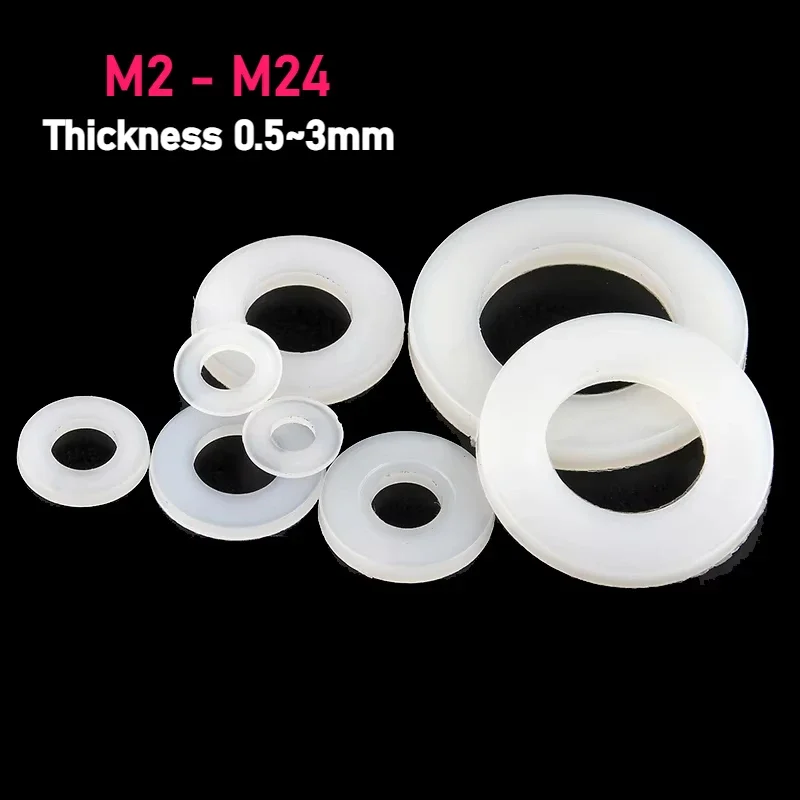 

Плоские шайбы из нейлона M2-M24
