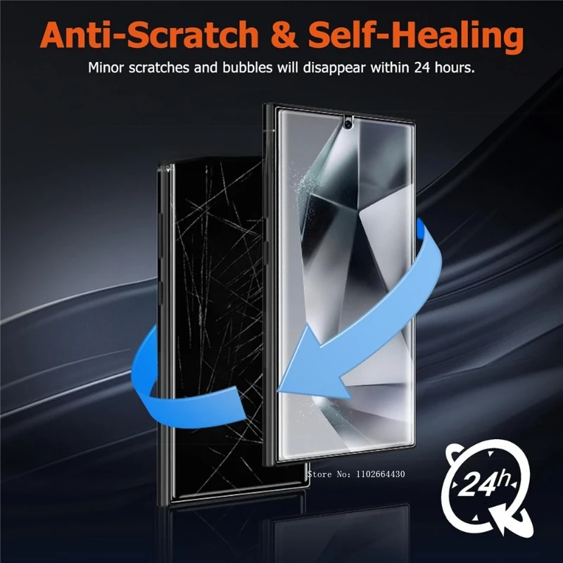 4 шт. защитная пленка для экрана Samsung S24 S23 S22 Ultra Hydrogel Galaxy S10 S9 S21 S20 Plus мягкая