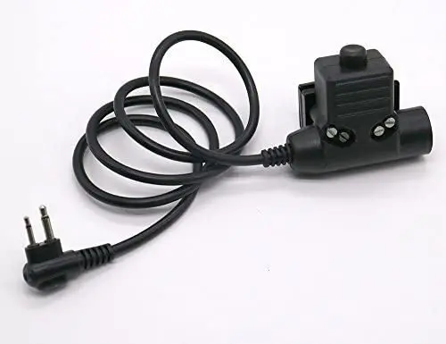 U94 PTT Military Adapter PTT for Motorola Radio 2 PIN GP68 CP150 GP88