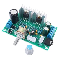 tda2030 audio power amplifier board 2x15w pure rear stage 2 0 dual channel single power ac and dc 12v amplifier board