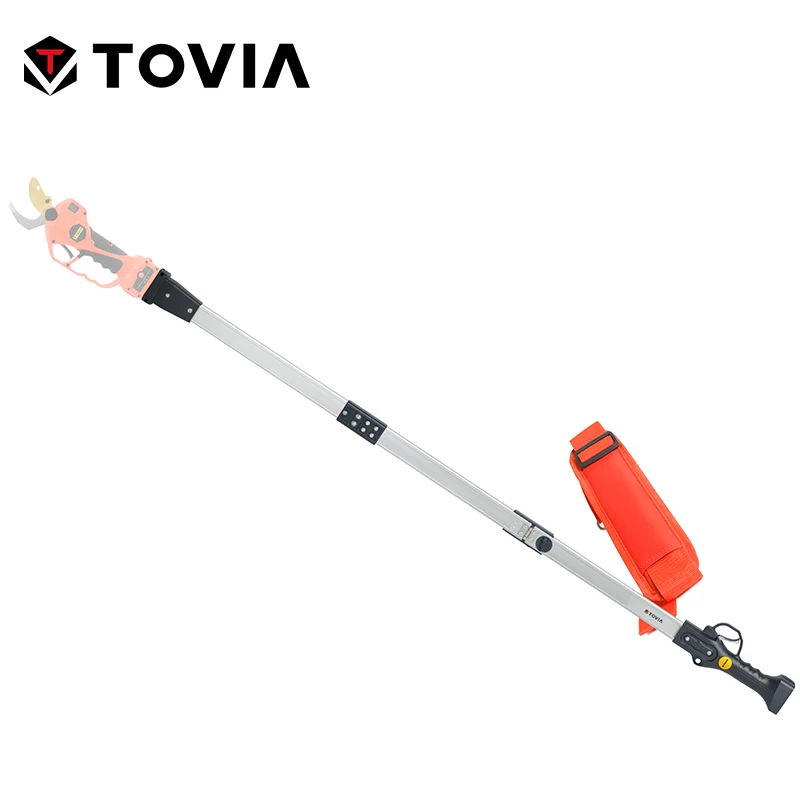 

T TOVIA 7.5 Foot 1.9M High Reach Extension Pole For Electric Pruner and Saw Sturdy and Lightweight Aluminum Alloy Extension Rod