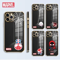 marvel spider man spiderman phone case for apple iphone 8 plus se xr xs 11 12 13 pro max 7 11pro 7plus 5 capinha capinha tpu