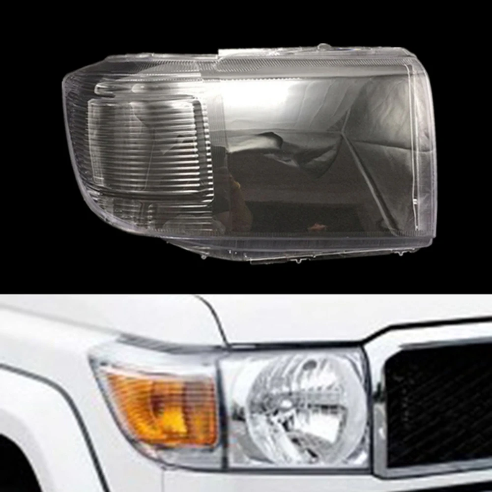 Накладка на переднюю фару автомобиля прозрачная накладка для Toyota Land Cruiser FJ70