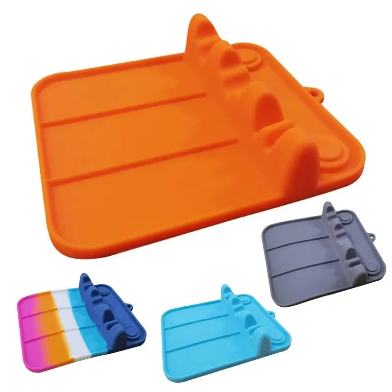 

Кухонные аксессуары, подставка для ложки, держатель для ложки из силикона, присоска для ложки