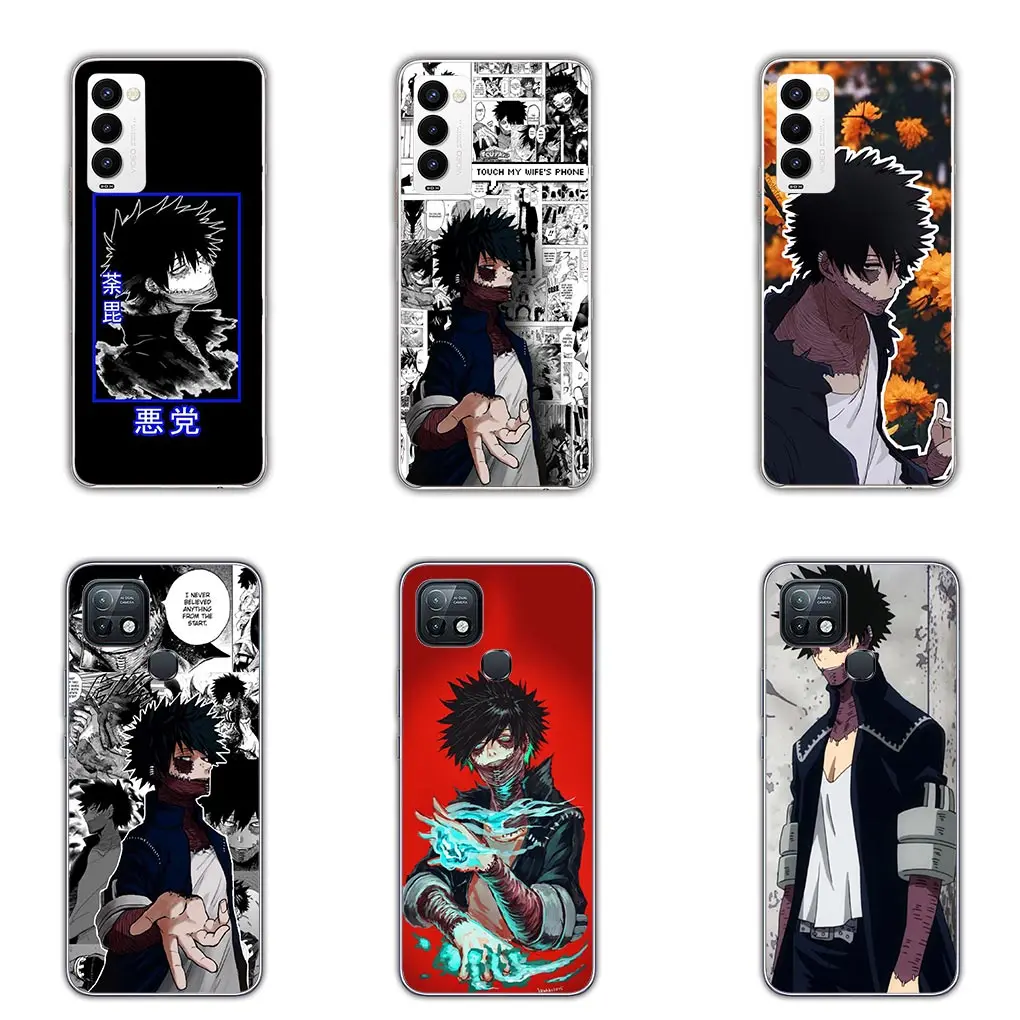 Чехол для телефона Dabi My Hero Академия Motorola Moto G04 G71 G73 G32 G34 E7 G6 G7 G8 G9 G24 Power One Fusion Plus