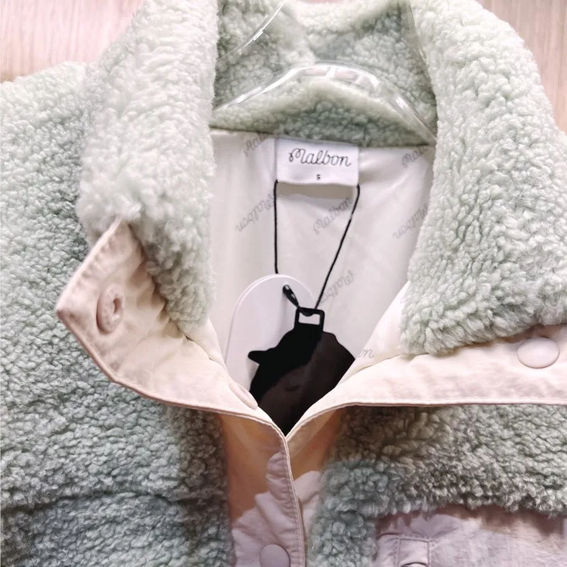 【 Presale 】Women's Long Sleeve Contrast Color Zipper Sherpa Pile Pullover Tops Fleece Sweatshirt  Soft, Warm and Comfortable