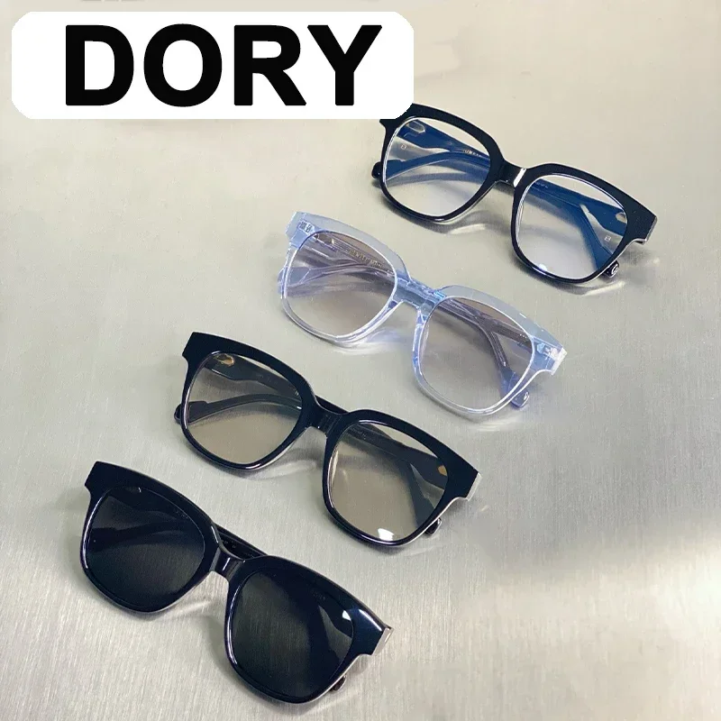 

DORY GENTLE YUUMI Glasses For Men Women Optical Lenses Eyeglass Frames Eyewear Transparent Blue Anti Light Luxury Brand Monst