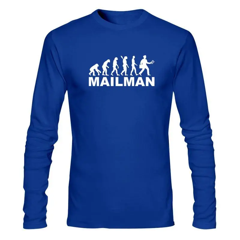 

Мужская одежда, новая летняя Высококачественная футболка Evolution Mailman