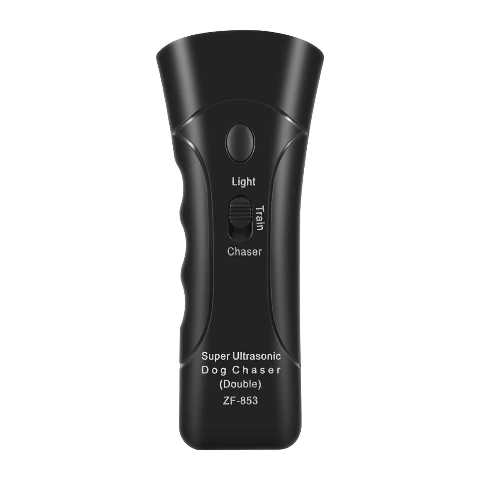 

Dog Repeller With LED Light Safety Battery Powered Ultrasonic Walking Stop Portable ABS Outdoor Anti Barking Double Channel