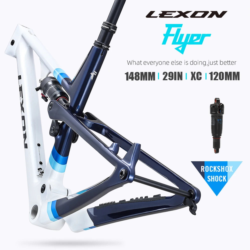

2023 Lexon Flyer 29er карбоновая фоторамка горный велосипед 29 карбоновая рама 15 17 19 21 дюйм запчасти