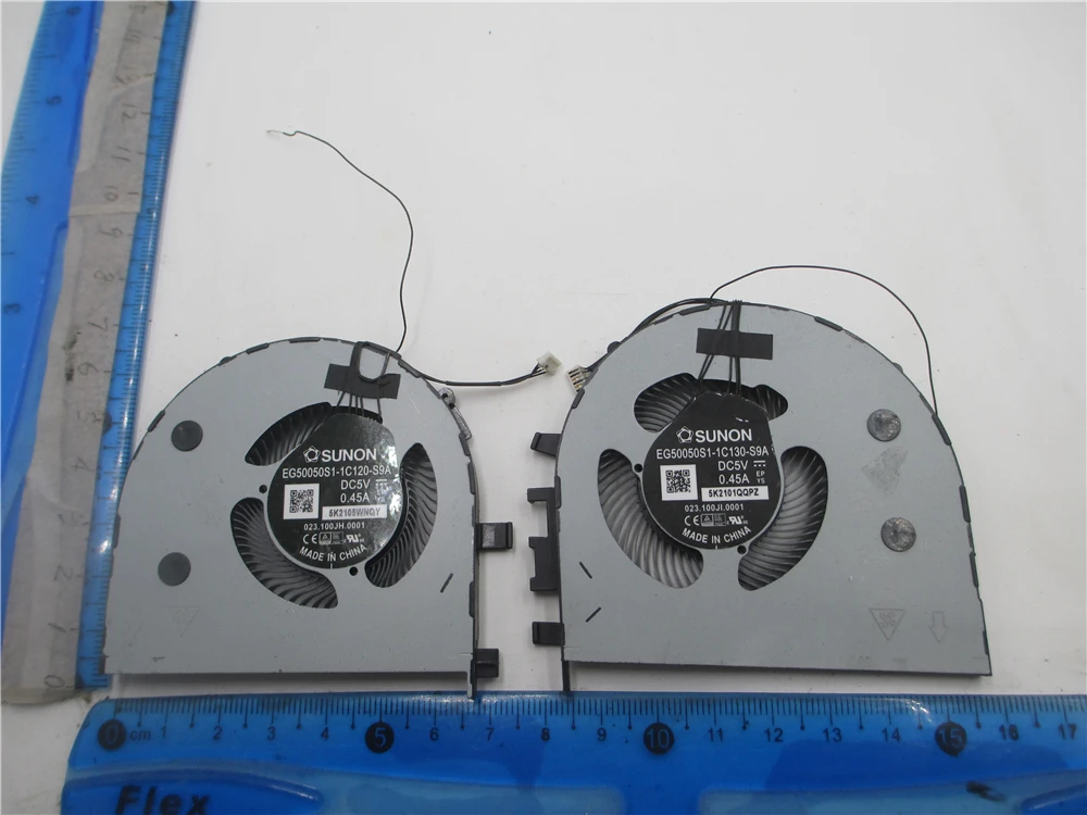 Вентилятор ЦП для Lenovo ThinkPad P1 Gen3 EG50050S1-1C120-S9A DC5V 0.45A 023.100JH.0001 023.100JI.0001 5Pin