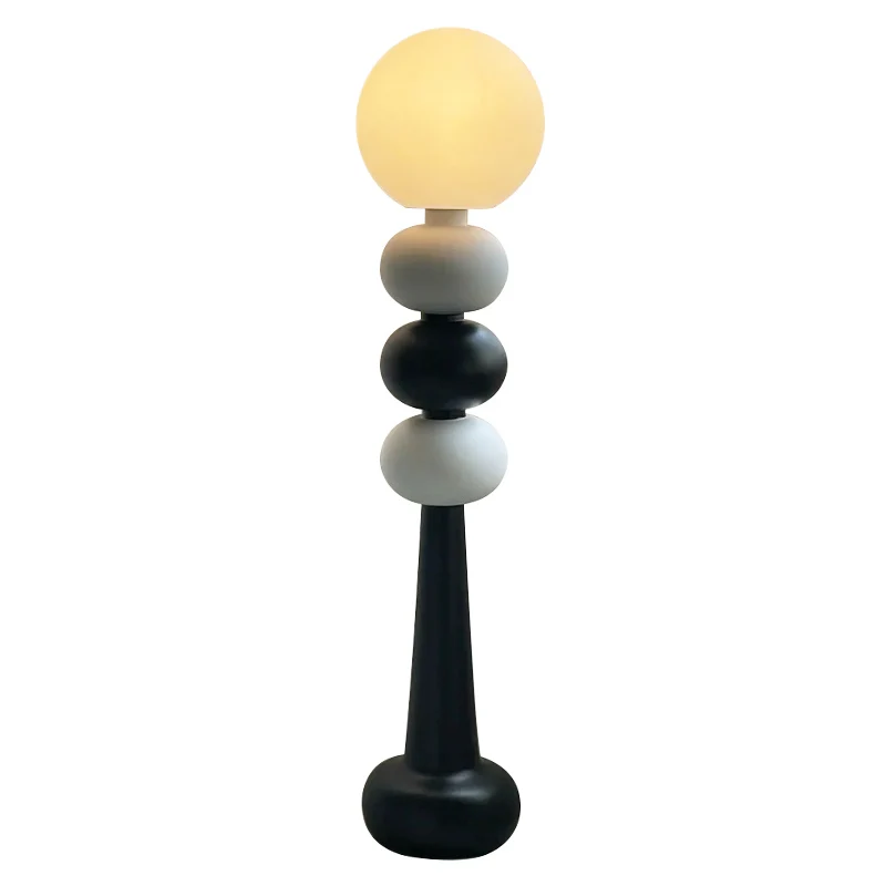 

PQF Floor Lamp Living Room Bedroom Sofa Ball Vertical Ambience Light