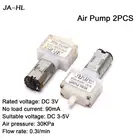 Новый 2 шт. DC 3 в микро мини бесшумный воздушный насос кислородный насос M20 двигатель постоянного тока маленький воздушный насос