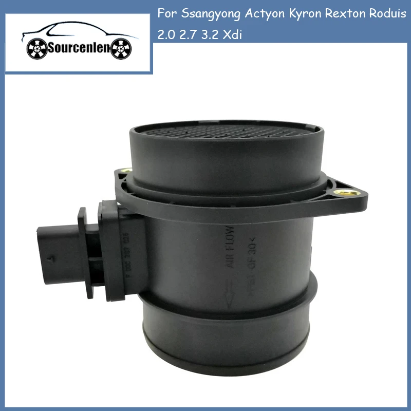 

0280218199 MAF Mass Air Flow Sensor For Ssangyong Actyon Kyron Rexton Roduis 2.0 2.7 3.2 Xdi A6650943148