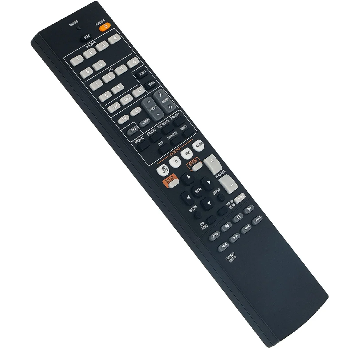 Сменный пульт дистанционного управления RAV522 для AV-ресивера Yamaha RX-V477 RX-V577 RX-V477BL