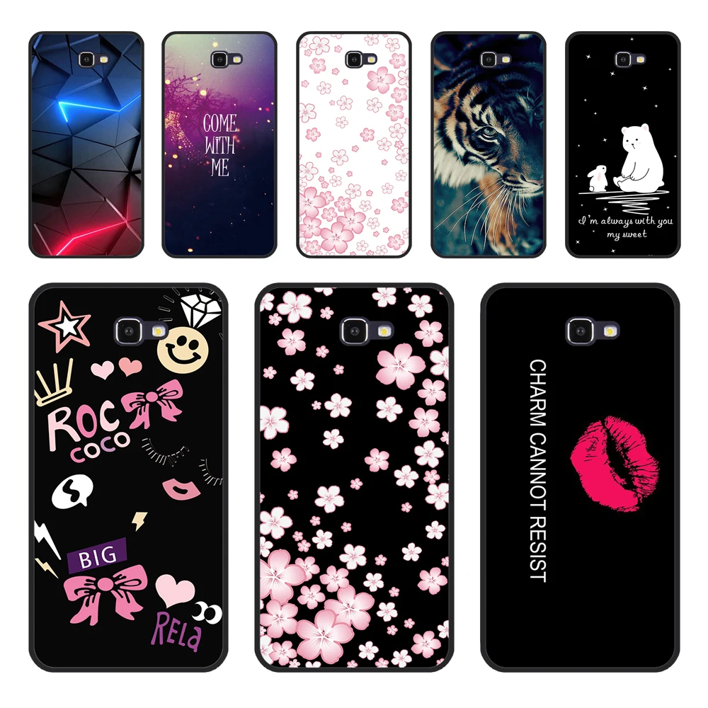 Чехол для Samsung, Galaxy J7 Prime, SM G6100, G610F, G610M, 2016, из ТПУ