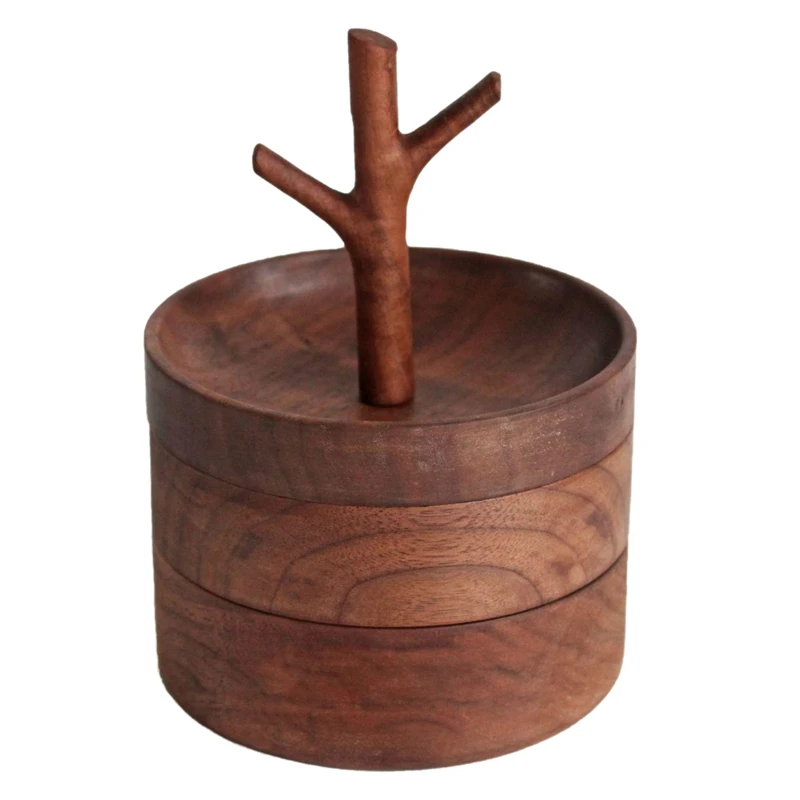 

Деревянные многофункциональные предметы для дома, деревянные креативные вешалки, стеллажи для ювелирных изделий, коробки для хранения юве...