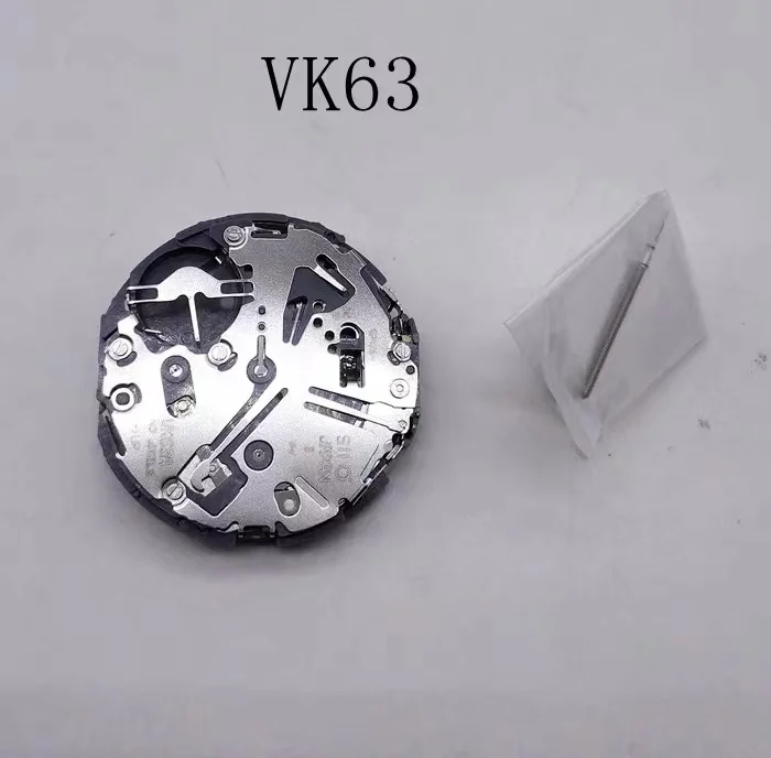 Preminum Japan VK63 VK63A Quartz Movement Chronograph 24 Hours Replace for Watch Single Calendar 0 Jewels