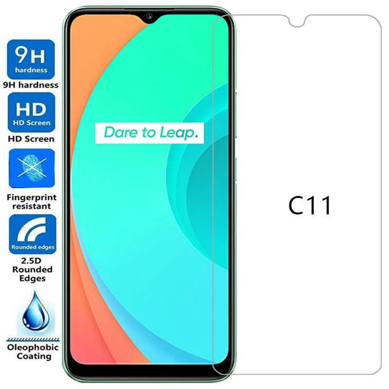 Закаленное стекло для Realme C11 2021 чехол телефона realmec11 c 11 11c задняя крышка 360 Realmi realmic