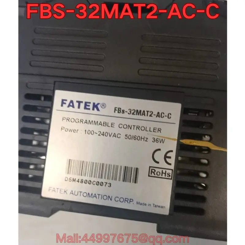 Фото Б/у контроллер PLC FBS-32MAT2-AC-C: функциональный тест нормальный. Последние цены на август 2026 года. №1