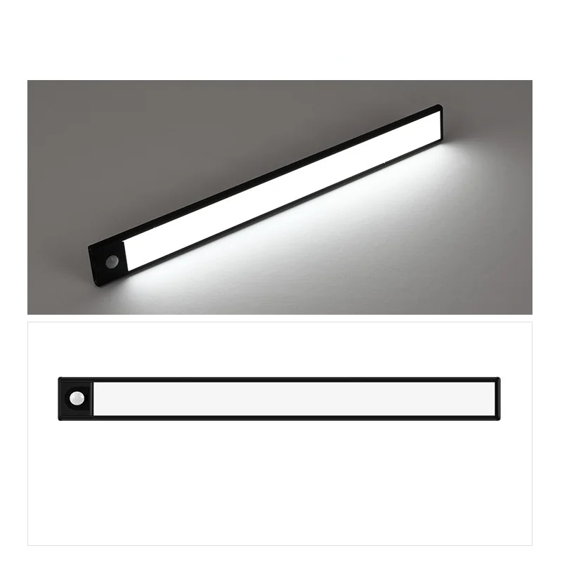 

60CM Led Lighting Ultra Thin Induction Lamp Strip Lighting Night Lamp Led Lights for Bedroom Hot Sale Home Decor Led Wall Light