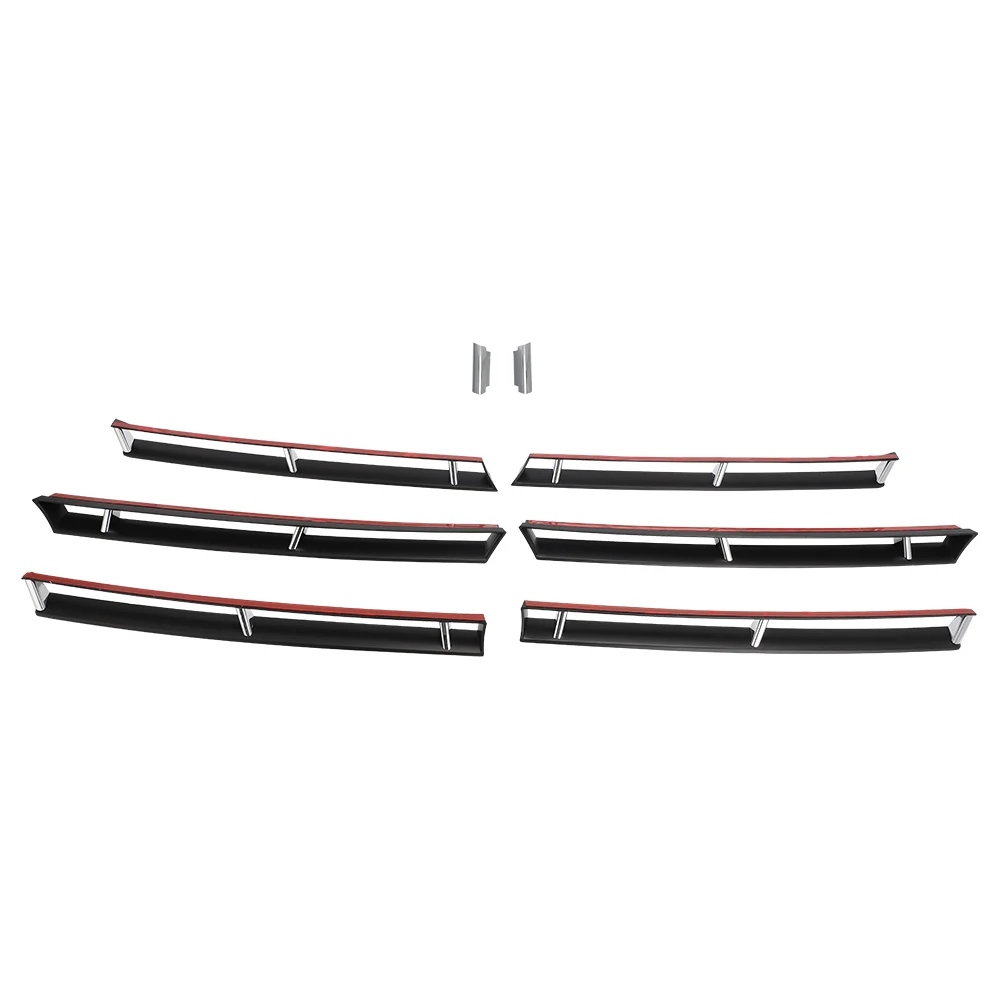 

Передняя решетка, хромированная декоративная полоса, передняя решетка, хромированная яркая полоса для VW Passat B8 2015 2016 2017 2018 2019