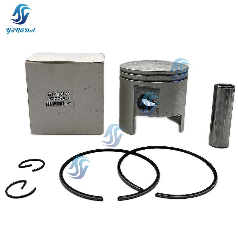 Комплект поршней и колец для подвесного двигателя Yamaha E40/40X