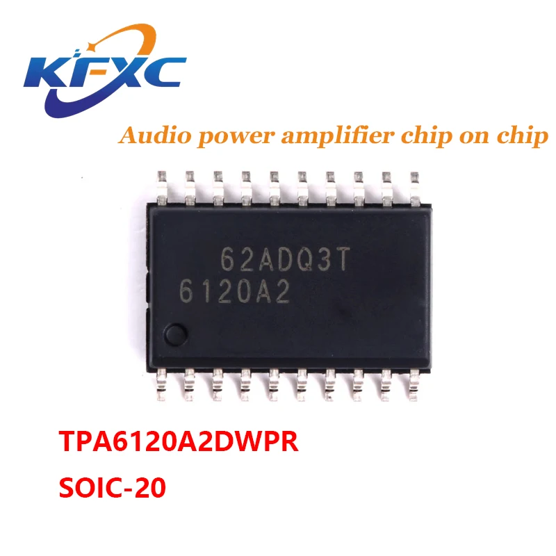 

Оригинальный аутентичный патч TPA6120A2DWPR Стандартный чип усилителя мощности