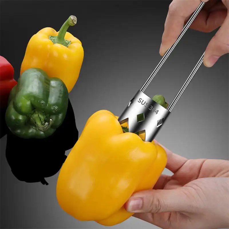 Домашний инструмент для овощей из нержавеющей стали удаления яблок грушевидной