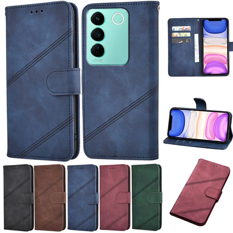 

Luxury Flip Case For Vivo S16 S16e Wallet Case Leather Phone Cover For Vivo S16 Pro S16e s 16 e pro V2239A V2244A V2245A Coque