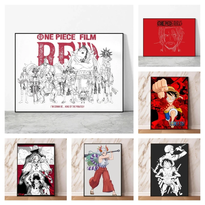 

Japanese Classic Anime Decor Gifts Living Room Wall Stickers Picture Comics Pictures Kid Action Figures Prints and Prints