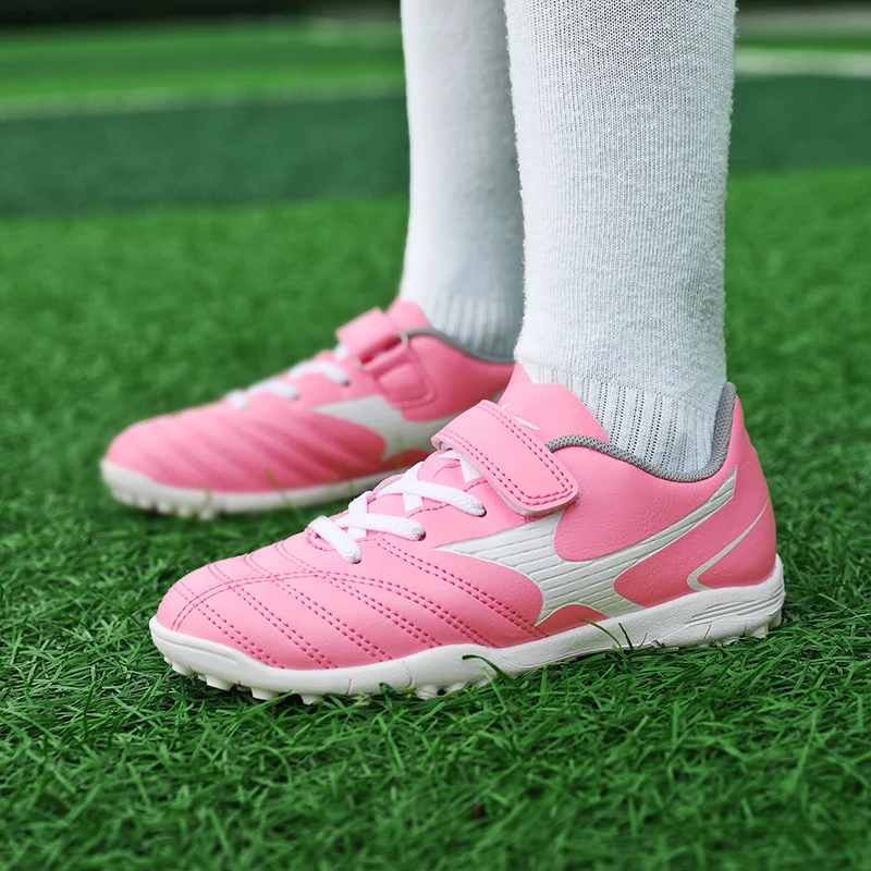 R.XJIAN Soccer Shoes Hot Professional Kids Turf Indoor Cleats Superfly Futsal Football Boots Sneakers Children Chaussure 29-39