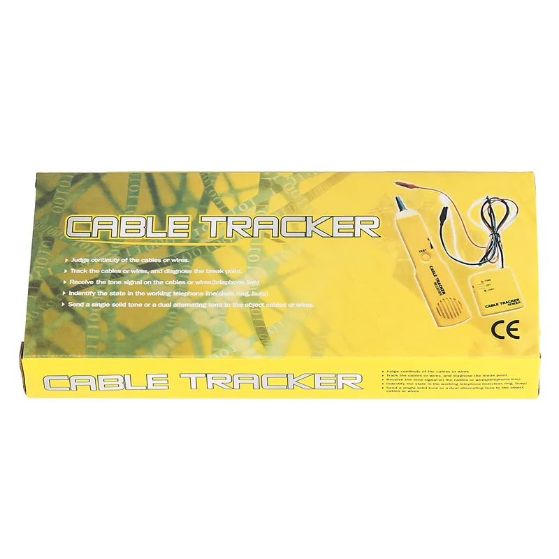 Tracker Diagnose Tone Finder Telephone Wire Cable Tester Toner Tracer inder Detector Networking Tools