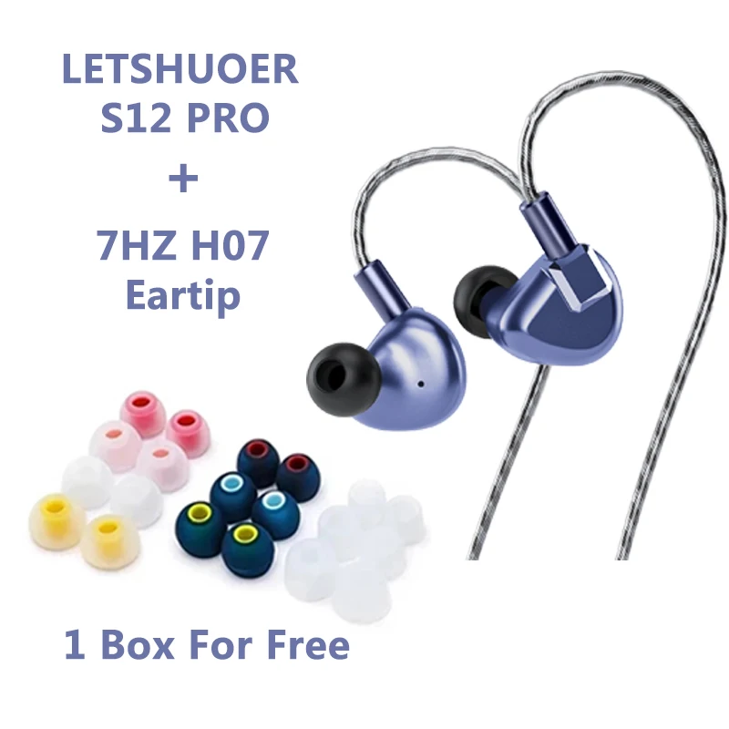 

Letshuoer S12 PRO | Shuoer S12 Магнитный строгальный драйвер Наушники Hi-Fi IEM посеребренный медный кабель с разъемом 2,5/3,5/4,4 мм