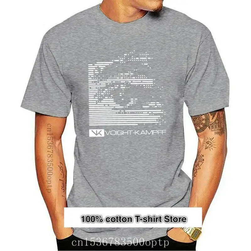 

Camiseta de Blade Runner Voight Kampff для мужчин, camiseta de Sleeve corta de algodón de talla grande, de moda, 4Xl, 5Xl