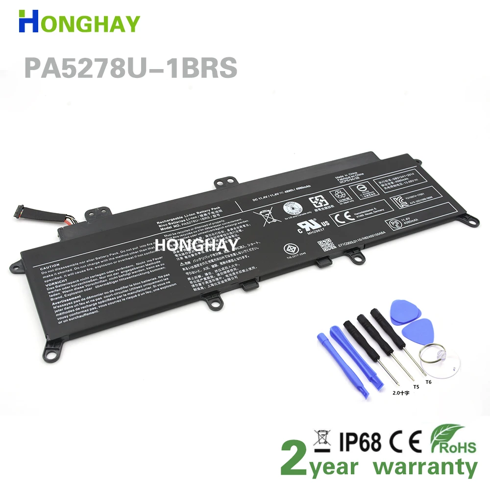 Оригинальная Аккумуляторная Батарея HONGHAY для ноутбука Toshiba usb-аккумулятор 11 4 в 48