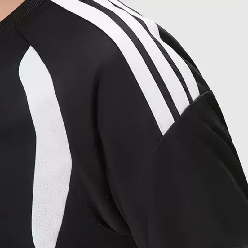 Фото Мужская футболка Adidas TIRO26L JSY M с коротким рукавом, новая летняя коллекция 2026, повседневный стиль, KB1348-KB1350 №5