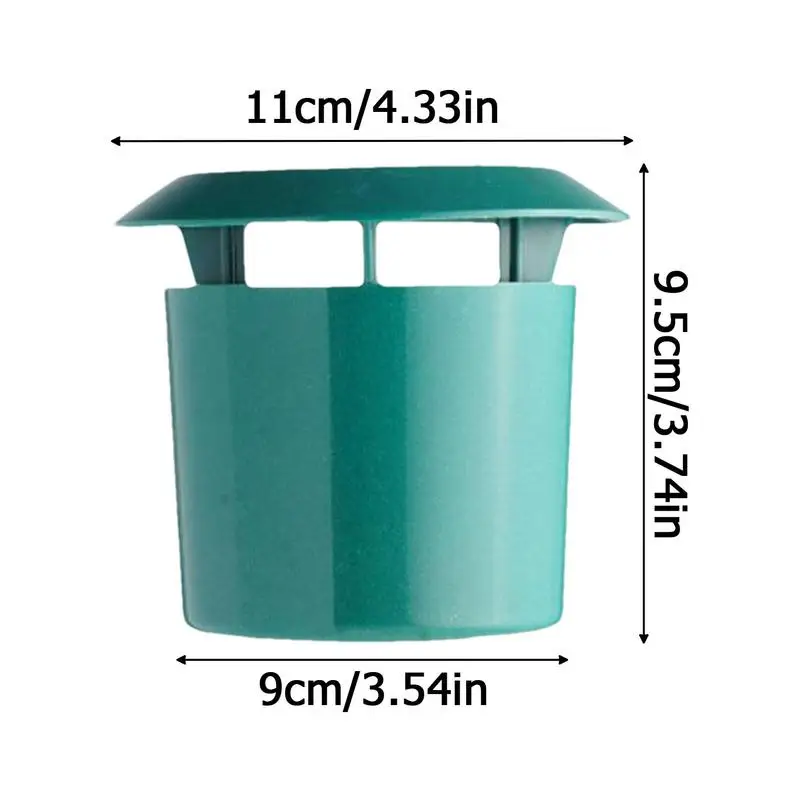 Пластиковый Ловец улитки ловушка для многоразовая червя отпугиватель животных