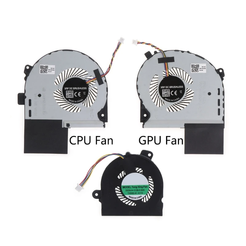 

New CPU Cooling Fan DC12V 0.4A Radiator for Asus ROG STRIX GL703GS GL703GM S7BM SS7B GL703 GL703G GL703GI GL703VI