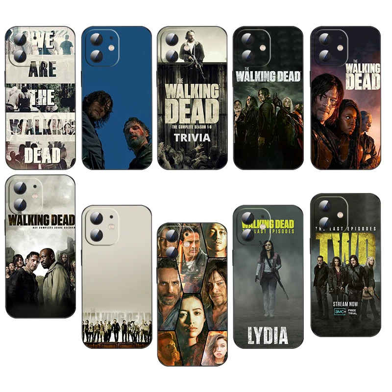 YR-19 TWD the walking dead Soft Silicone Case for Huawei Y5P Y6P Y8P Y7A Y9A Y6 Y7 Y9 2018 2019 Honor 7C 8X 20 cover
