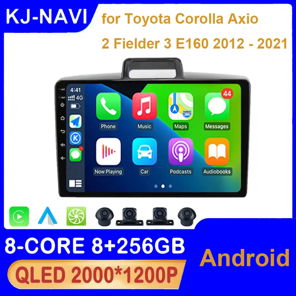 Автомобильные аксессуары Android для Toyota Corolla Axio 2 Fielder 3 E160 2012-2021 Автомобильный