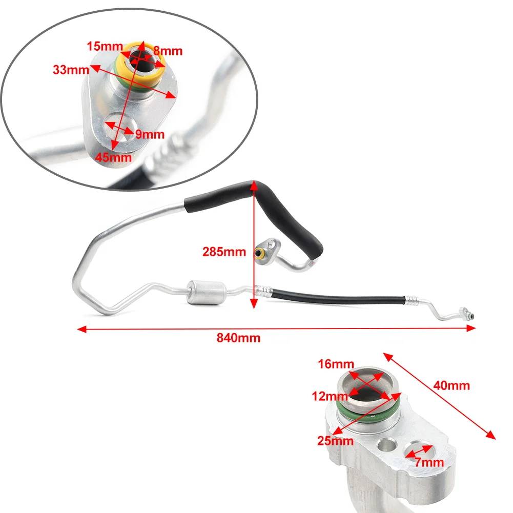 Шланг переменного тока для кондиционера автомобиля LR 013861 Для дизельного