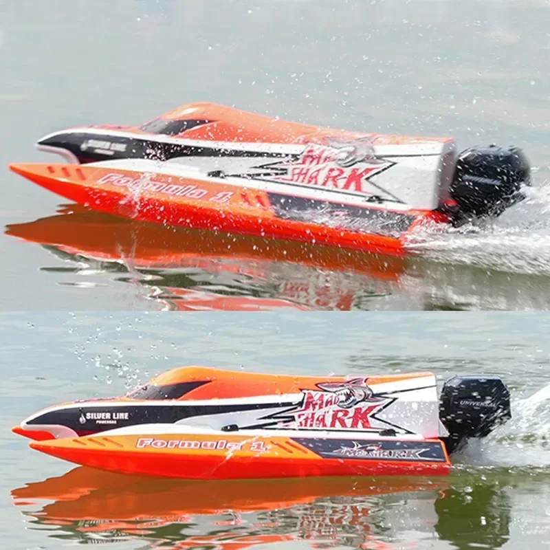 Модель гоночной лодки на радиоуправлении электрическая бесщеточная модель