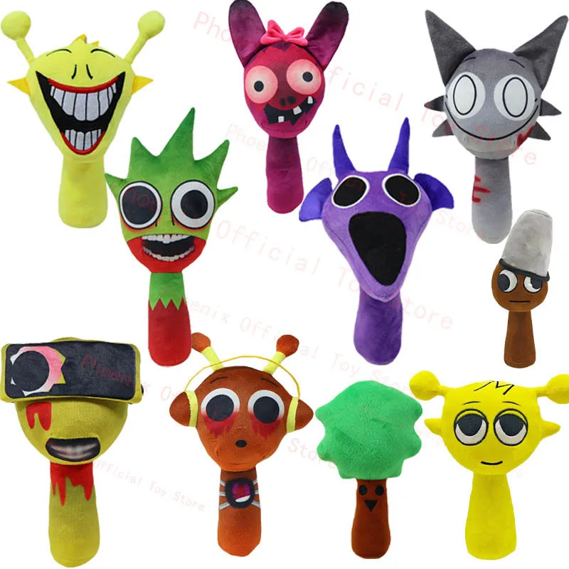 Плюшевая игрушка Sprunki 25 см