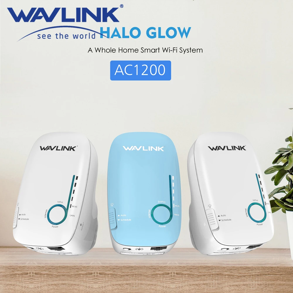 

Wavlink AC1200 2.4G 5G Gigabit WiFi Router Dual-Band Whole Home Mesh Router/ Repeater/ Wifi Booster Long Range / Extender