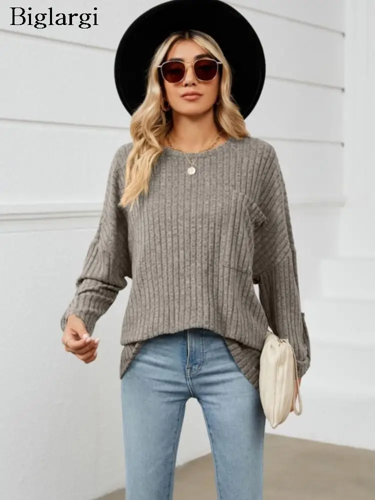 

Autumn New T-Shirts Tops Women Fashion Casual Loose Ladies Blouses Long Sleeve Pullover Woman T-Shirts 2023